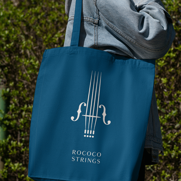 【Cello Note】Music Tote Bag